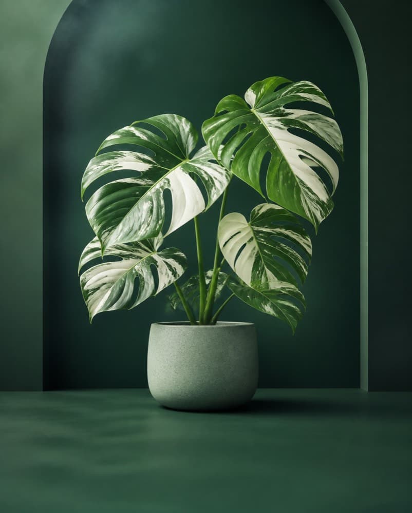 盆栽龟背竹